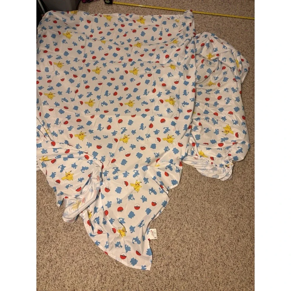 Pokemon First Starters Twin Bed Sheet Set